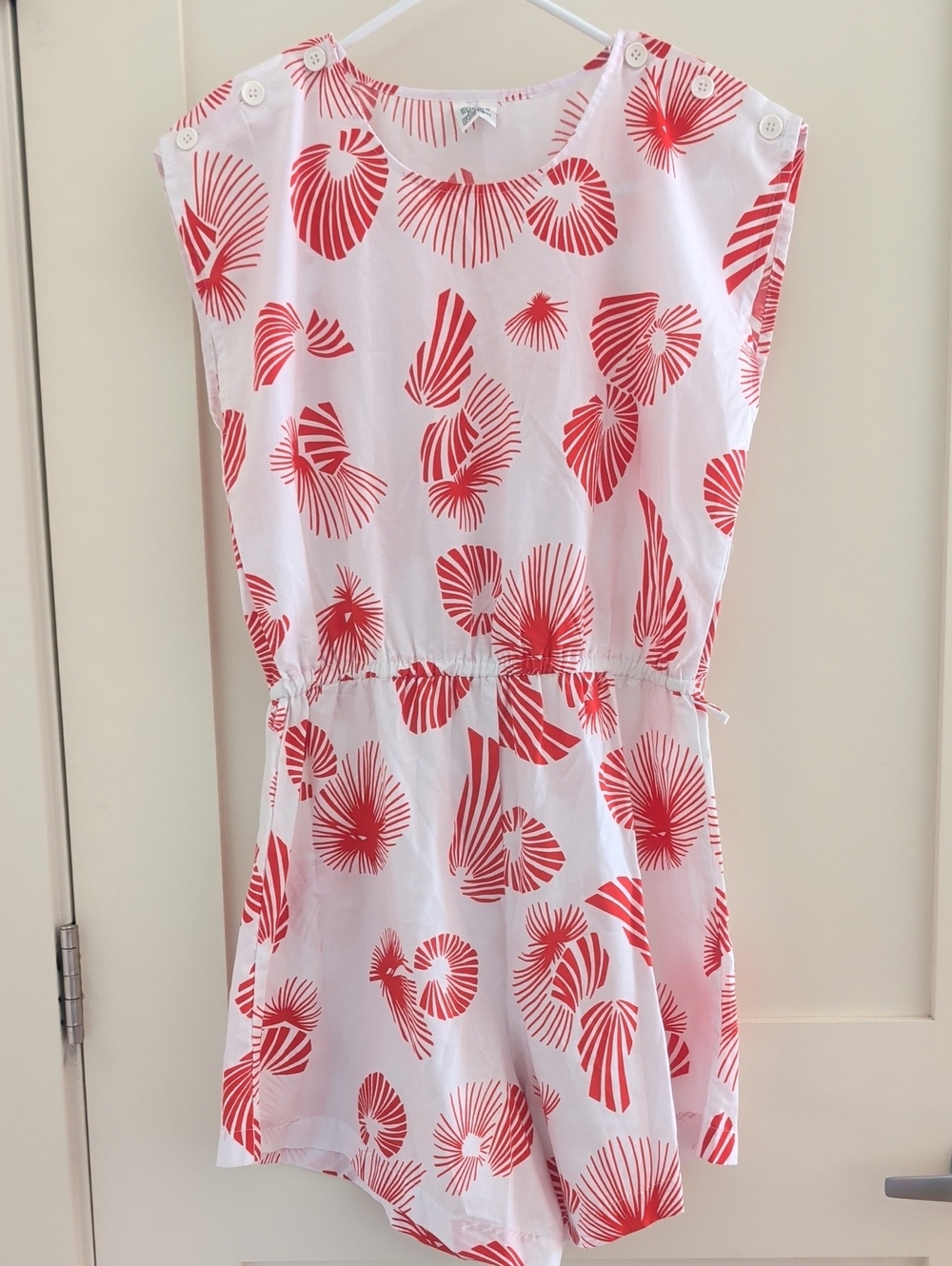 Women's Vintage Pool Summer Romper